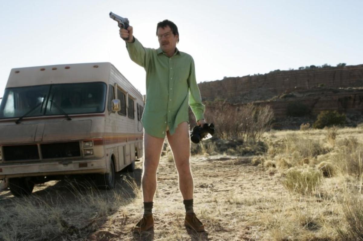 Let's face it, Walter White was not actually all that classy. (Photo: AMC)