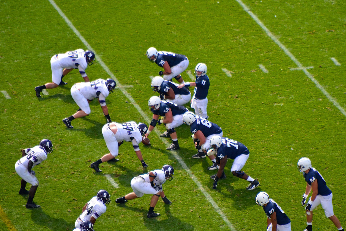 The Northwestern Wildcats play the Penn State Nittany Lions in 2012. (Photo: PROChristian M. M. Brady/Flickr)