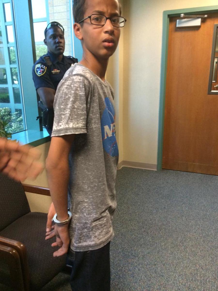 Ahmed Mohamed. (Photo: IStandWithAhmed/Twitter)