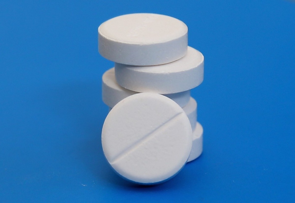 Close-up photo of a pile of round pills