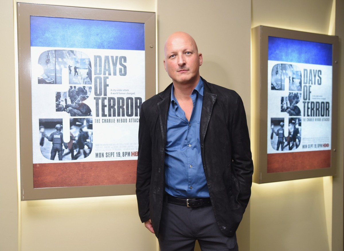 Filmmaker Dan Reed attends the New York premiere of Three Days Of Terror: The Charlie Hebdo Attack.