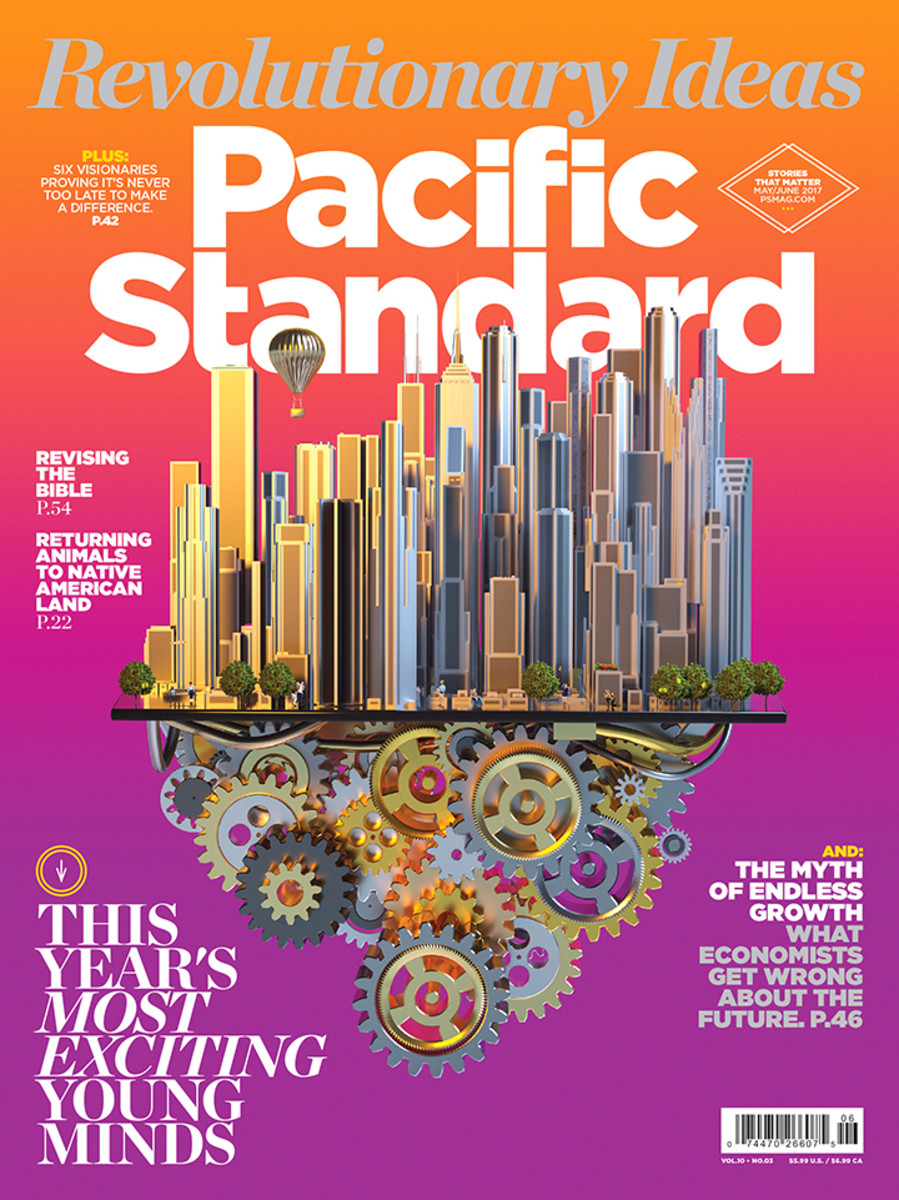 A version of this story originally appeared in the May/June 2017 issue of Pacific Standard. Subscribe now and get eight issues/year or purchase a single copy of the magazine.