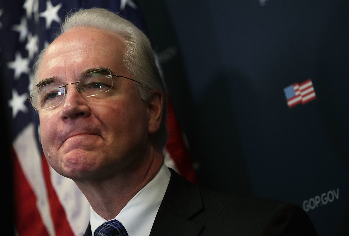 Secretary of Health and Human Services Tom Price.