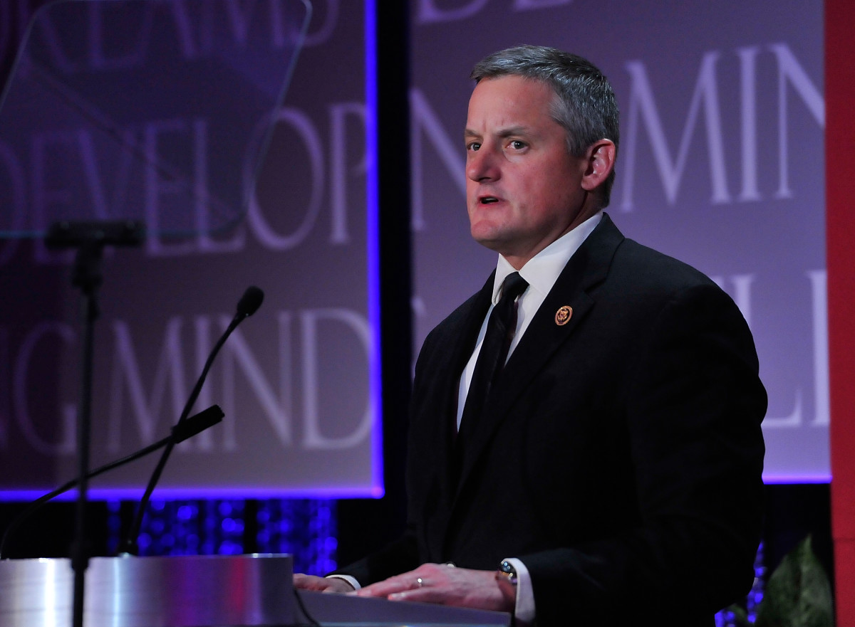 Bruce Westerman (R-Arkansas) speaks on stage at the Thurgood Marshall College Fund 27th Annual Awards Gala at the Washington Hilton on November 16th, 2015, in Washington, D.C.
