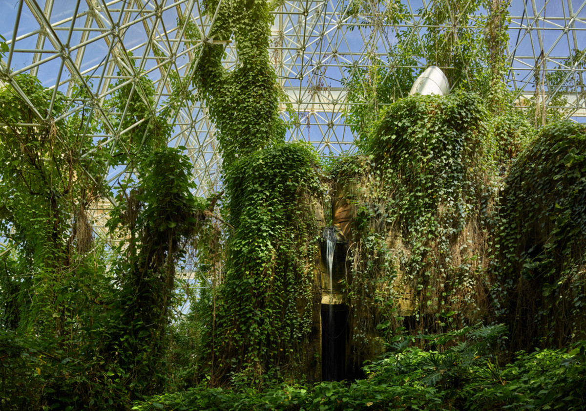 Inside Biosphere 2.