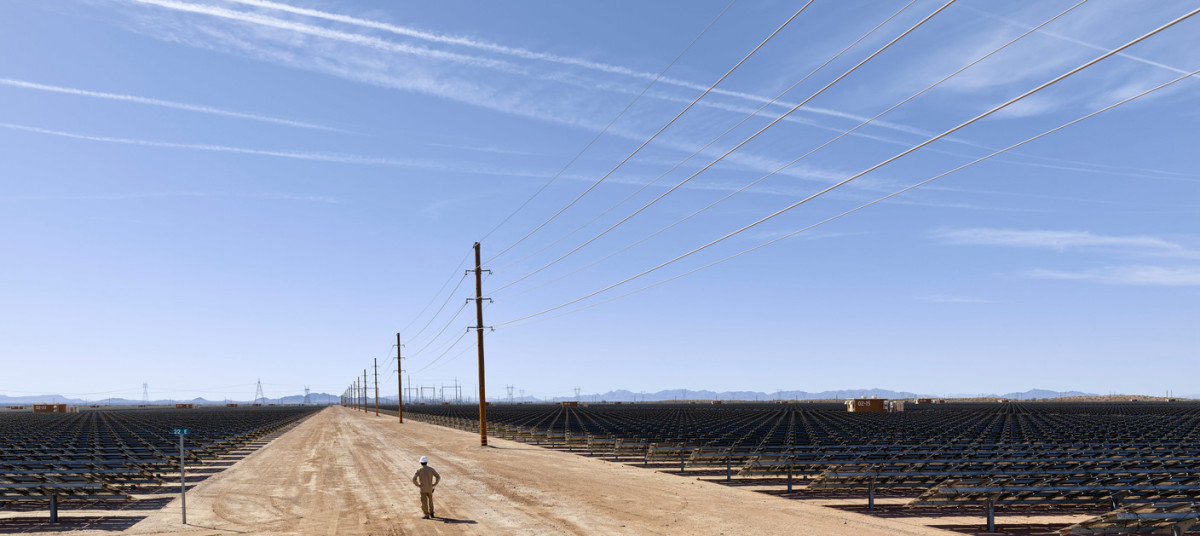 Agua Caliente Solar Farm in Gila Bend, Arizona.