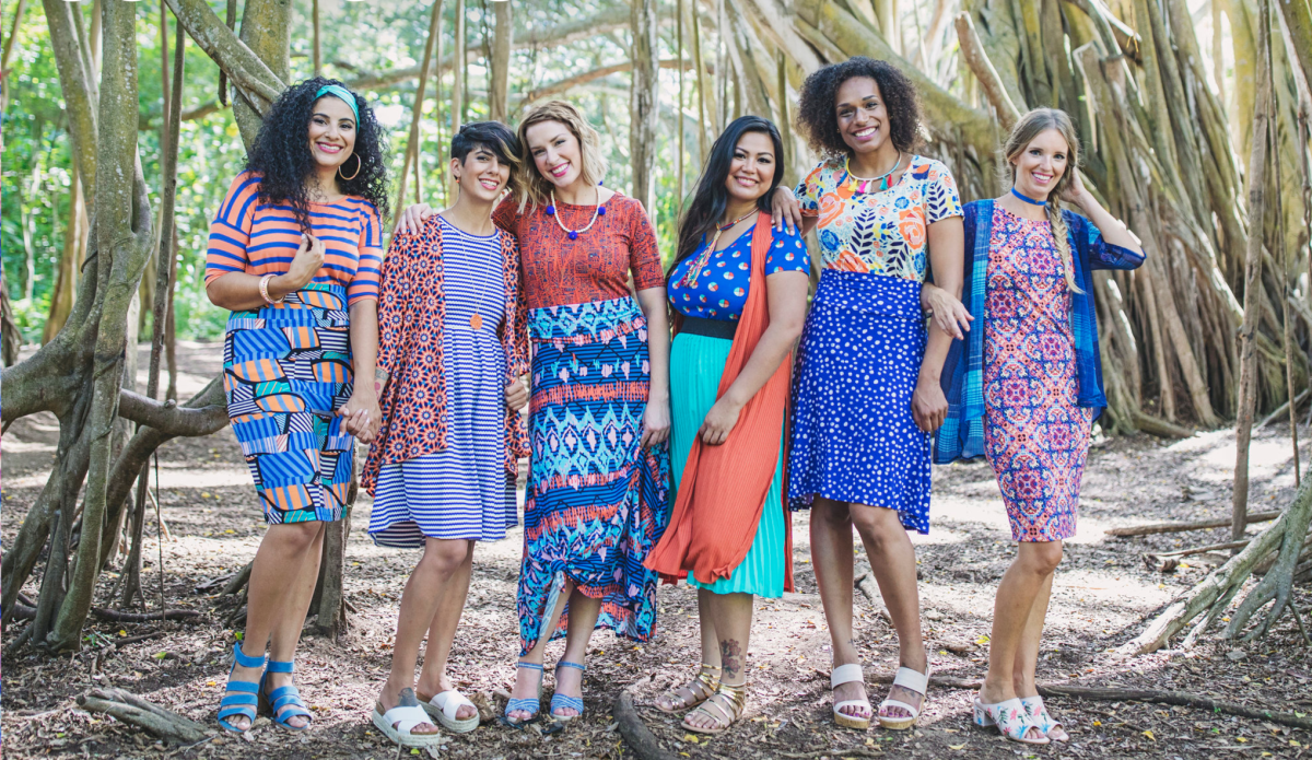 A promotional picture from LuLaRoe's website.