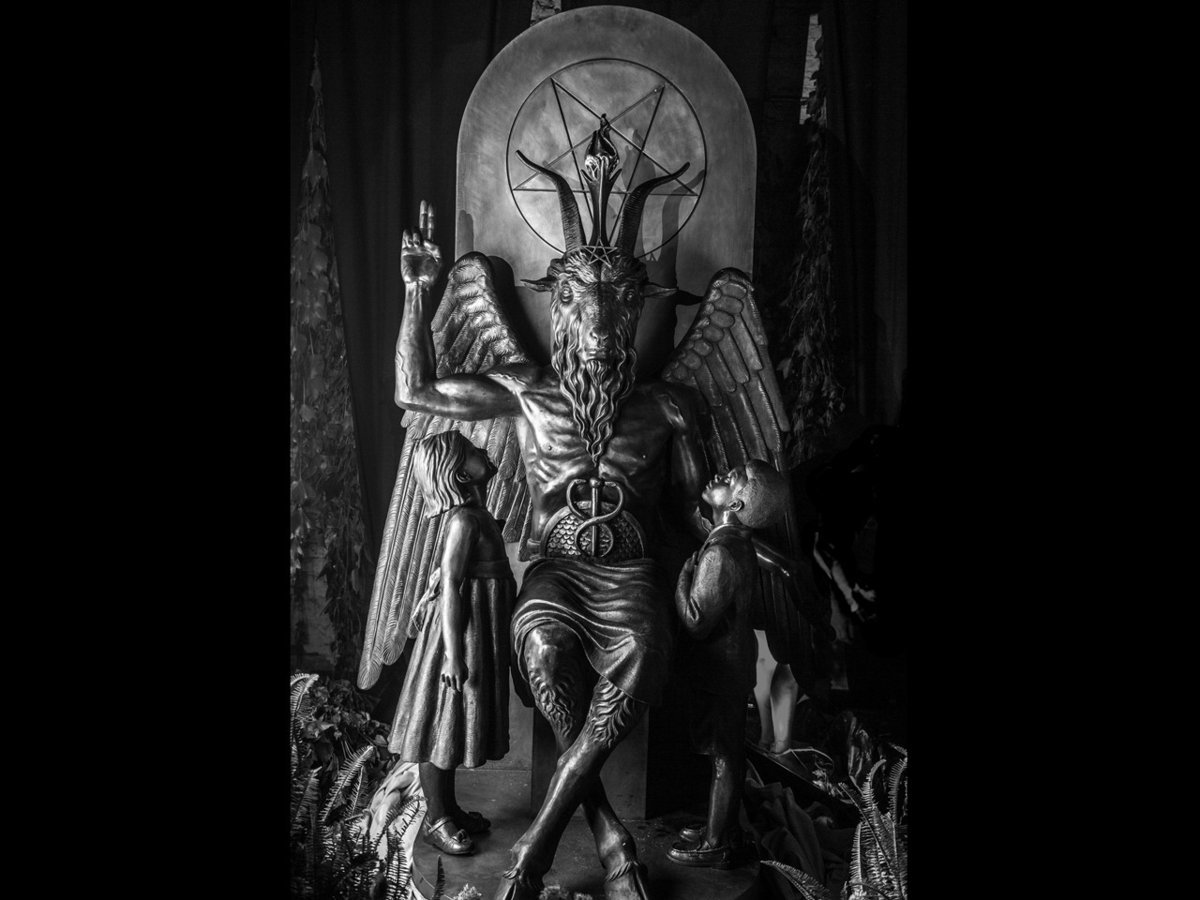 Baphomet serves as a go-to signifier for the Satanic Temple.