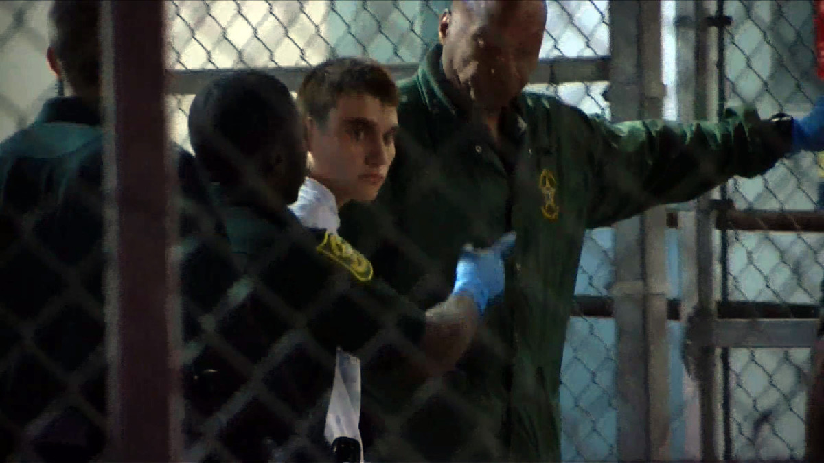 Nikolas Cruz, pictured here at Broward County Jail in Ft. Lauderdale, Florida, on February 15th, 2018.
