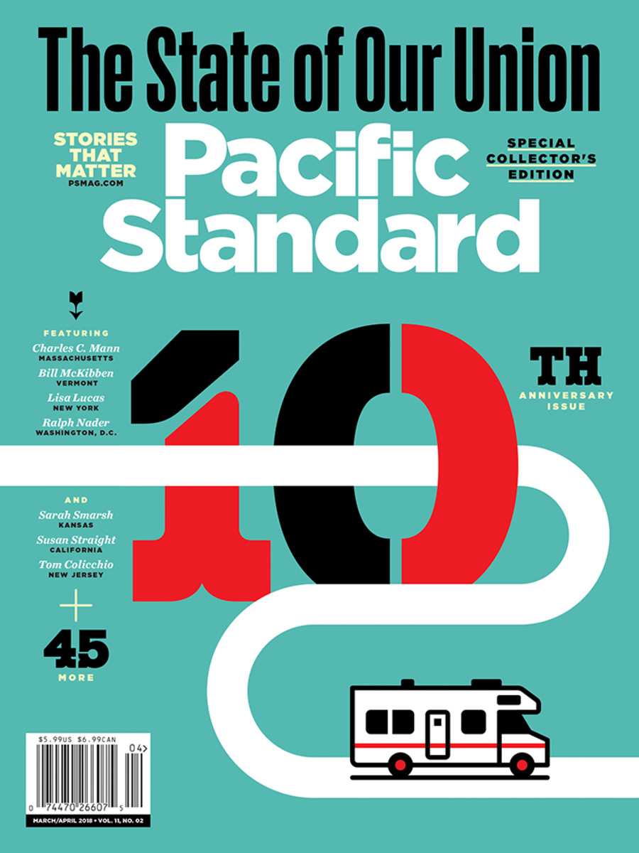 A version of this story originally appeared in the March/April 2018 issue of Pacific Standard. Subscribe now and get eight issues/year or purchase a single copy of the magazine.