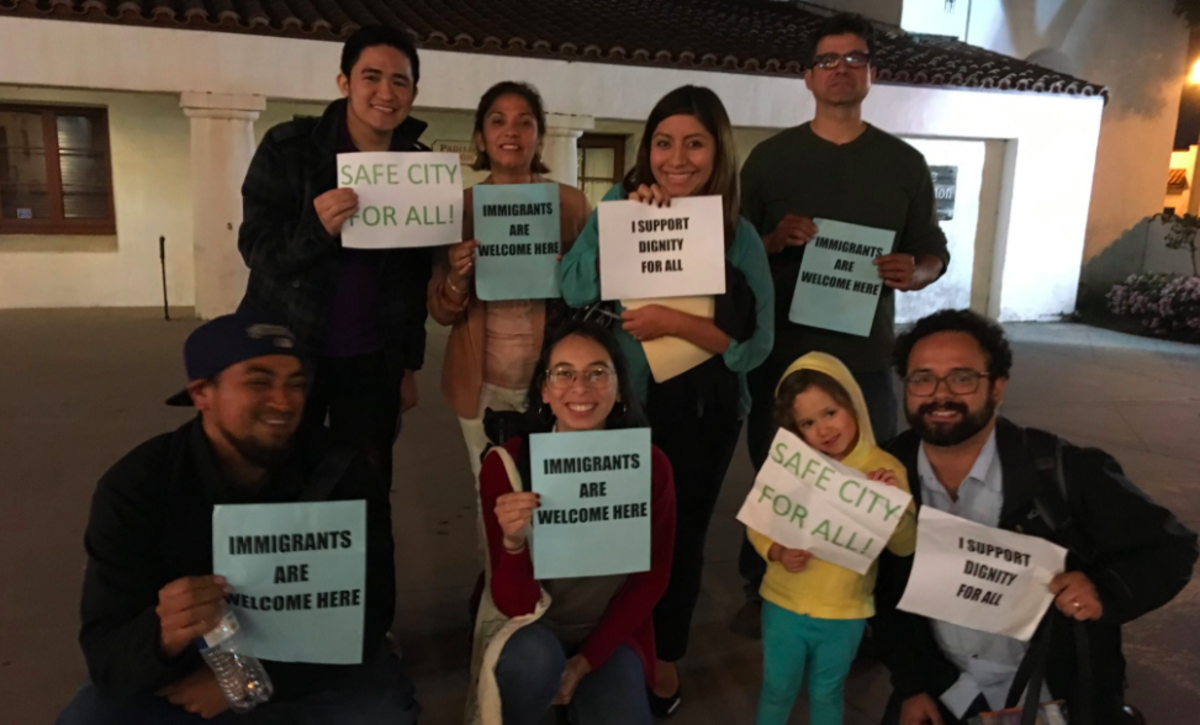 Advocates at the San Gabriel City Council meeting in San Gabriel, California, on April 3rd, 2018.