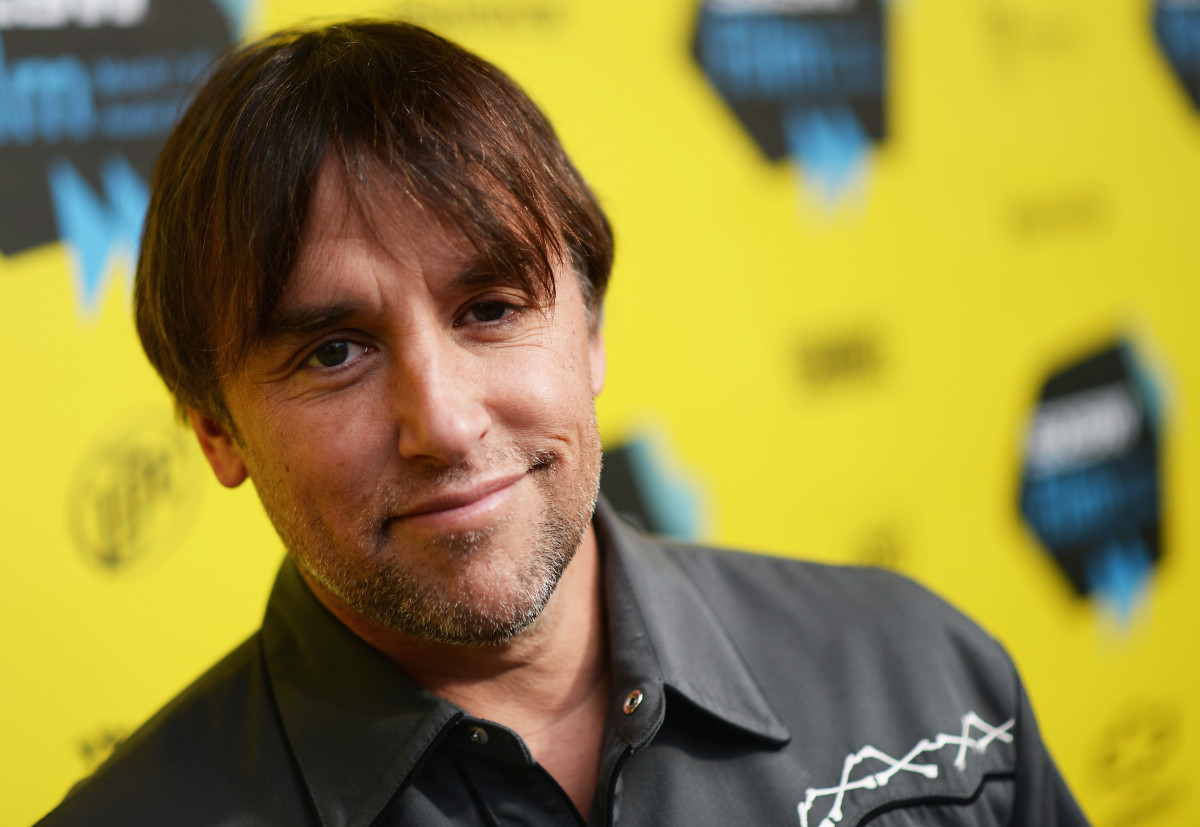 Director Richard Linklater arrives at the premiere of Boyhood at the 2014 SXSW Music, Film + Interactive Festival at the Paramount Theatre on March 9th, 2014, in Austin, Texas.