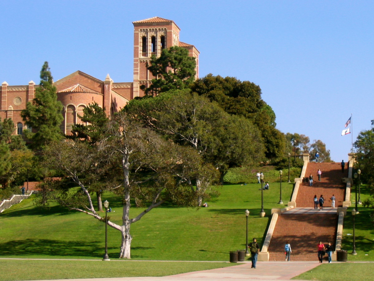 The Janss Steps at the University of California–Los Angeles.