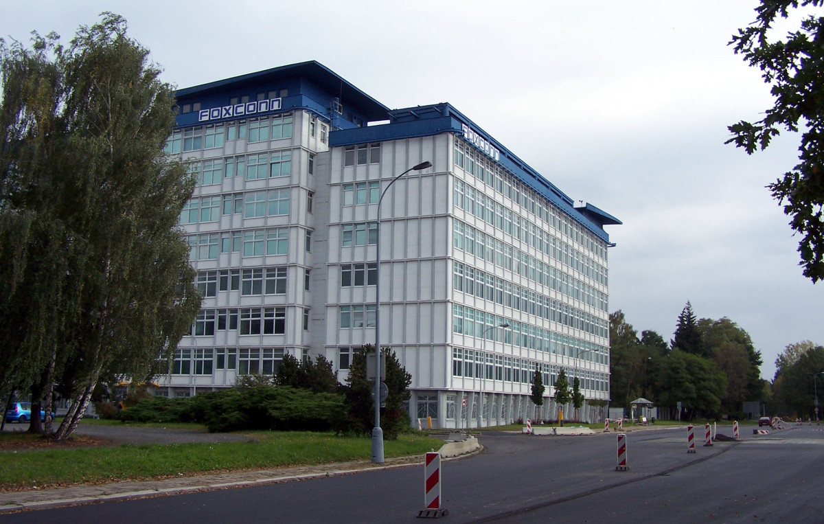 A Foxconn factory in the Czech Republic.