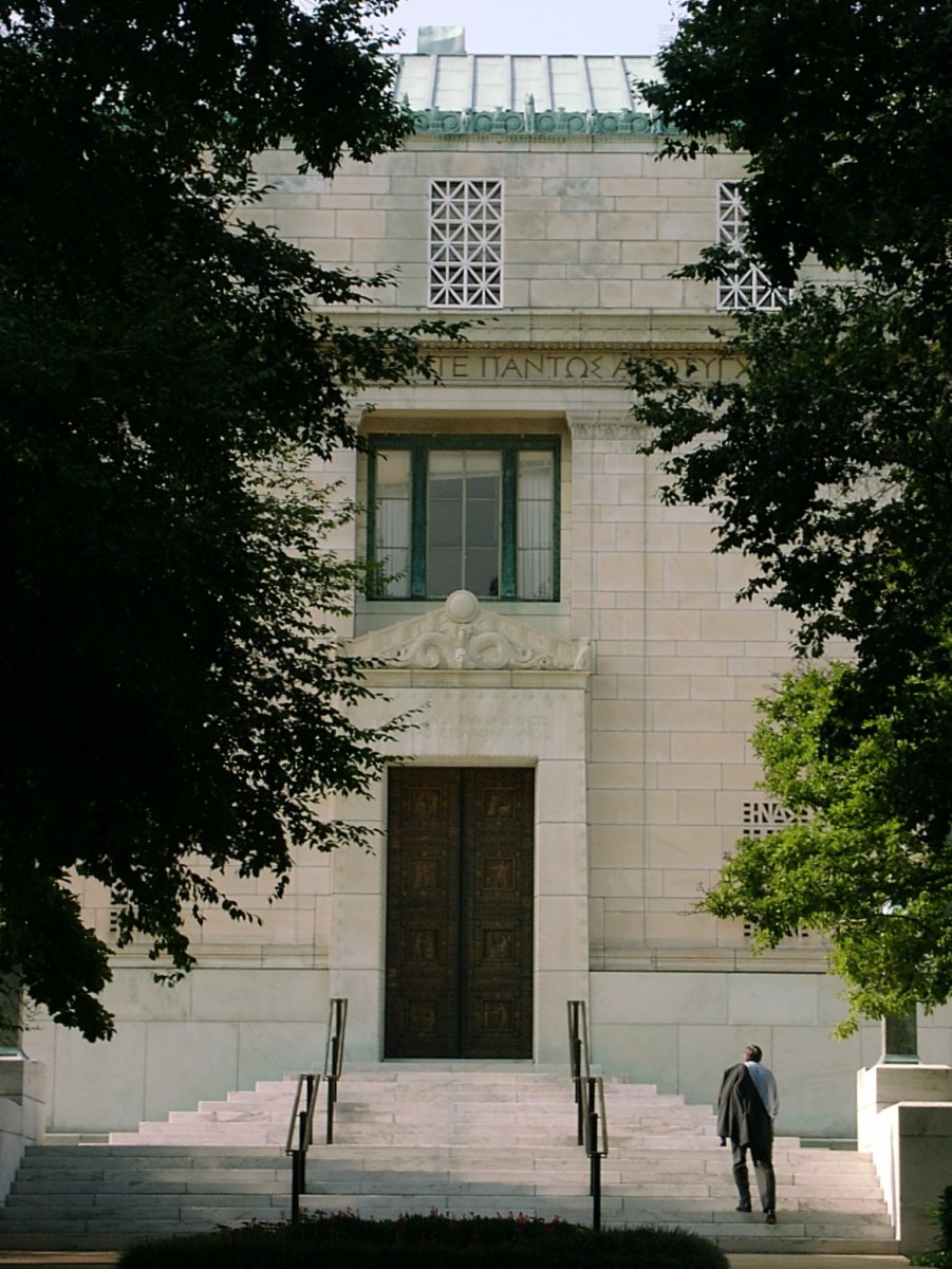 The National Academy of Sciences building, in Washington, D.C.