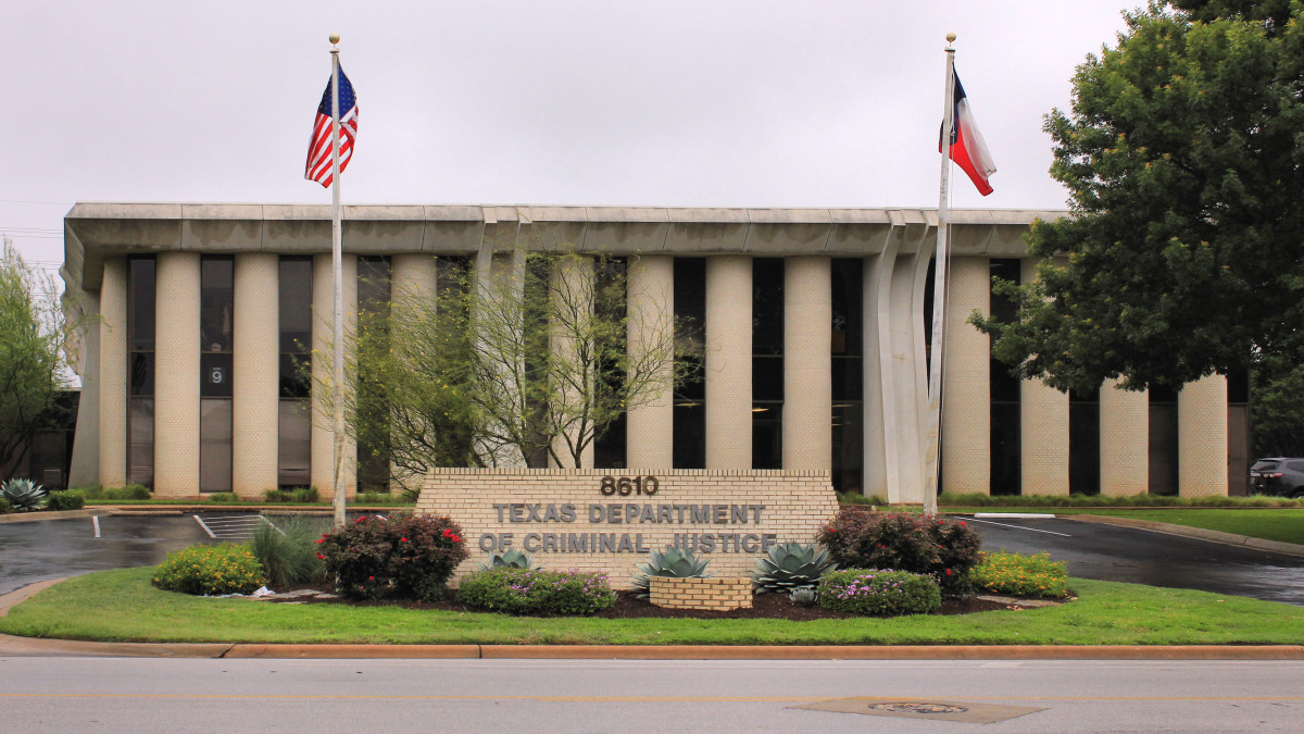 The Texas Department of Criminal Justice in Austin, Texas.