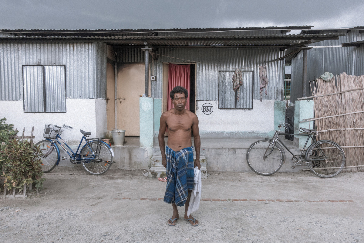 Former chhitmahal residents were told they would live in one of three resettlement camps—Mekhliganj, Dinhata, or Haldibari (pictured here)—for two years, after which they'd be placed in permanent housing. Three years on, many are still living in the resettlement camps where they were originally placed in November of 2015.