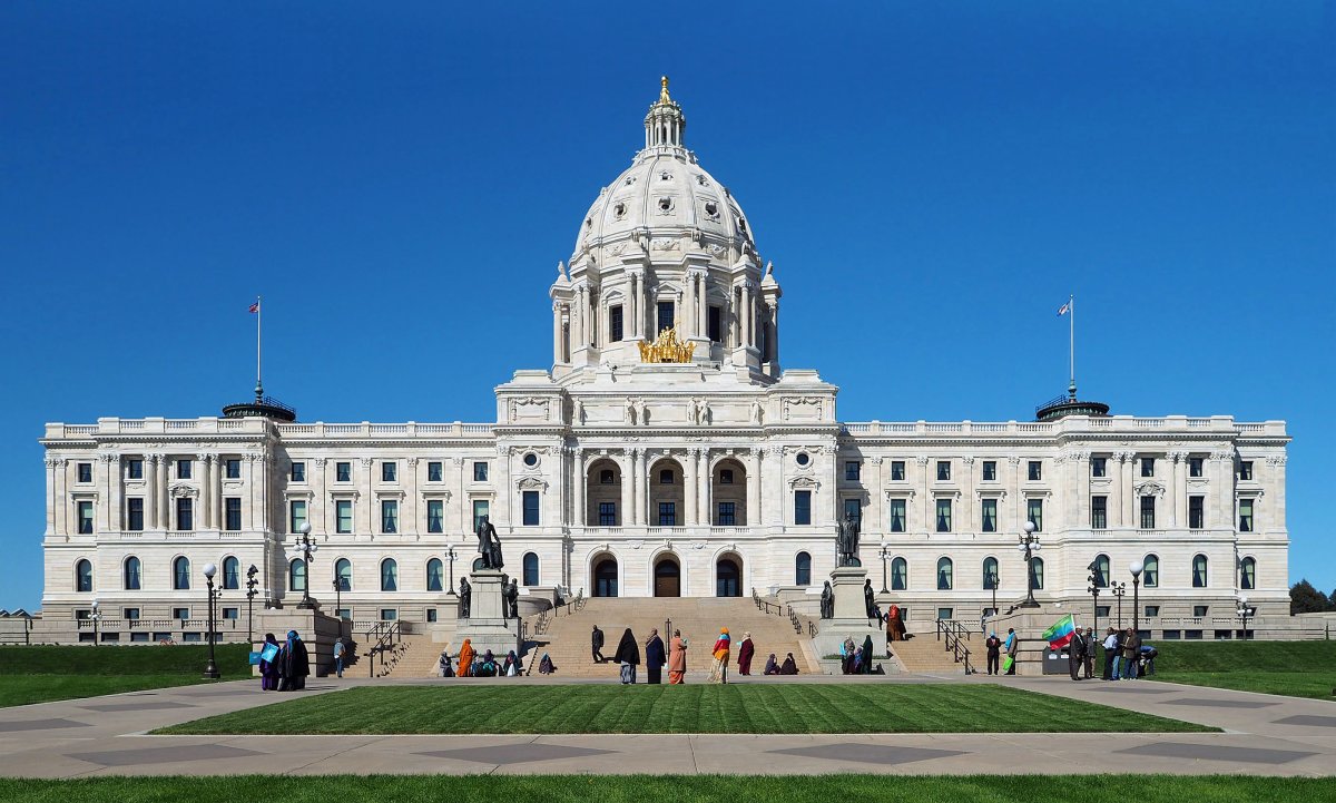 The Minnesota State Capitol, in St. Paul, Minnesota.