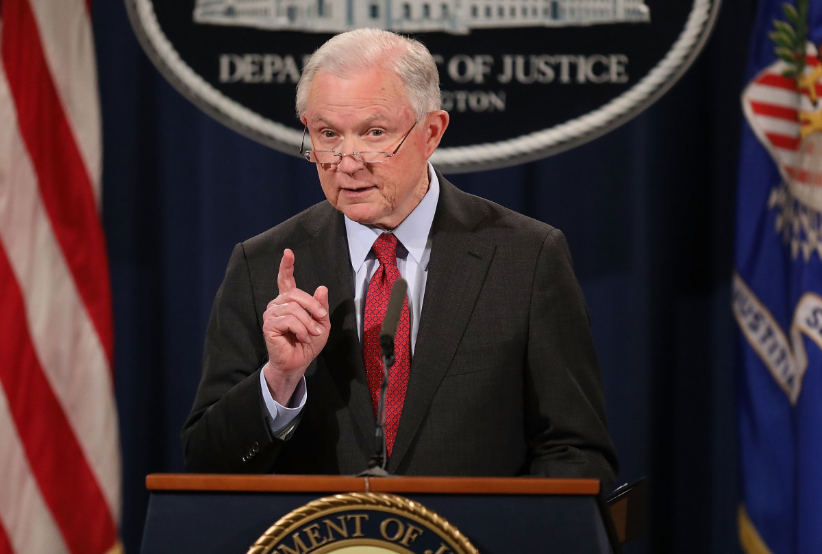 Former United States Attorney General Jeff Sessions.
