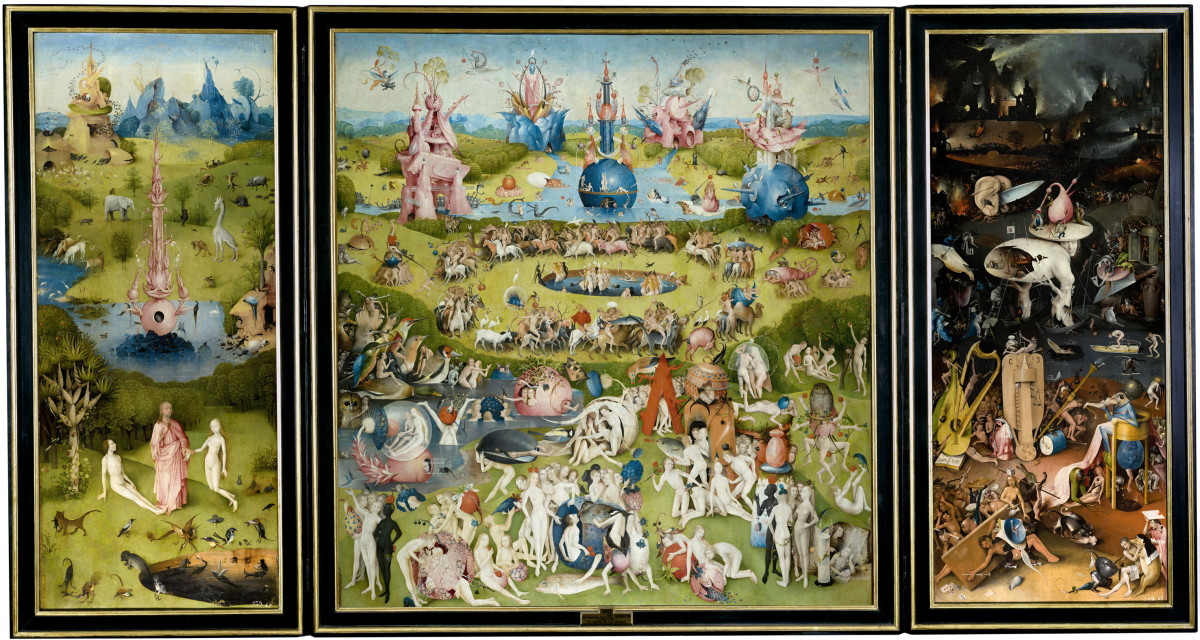 The Garden of Earthly Delights, Hieronymus Bosch, 1515.