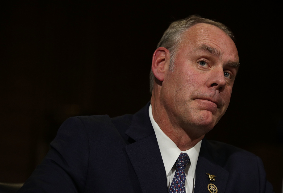 Secretary of the Interior Ryan Zinke has been the subject of at least 15 investigations into his conduct, one of which was referred to the Department of Justice late last month.