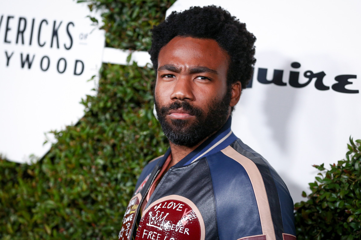 Donald Glover attends an Esquire event in Hollywood on February 20th, 2018.