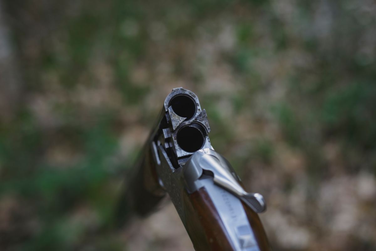 Shotgun skeet shoot firearm gun