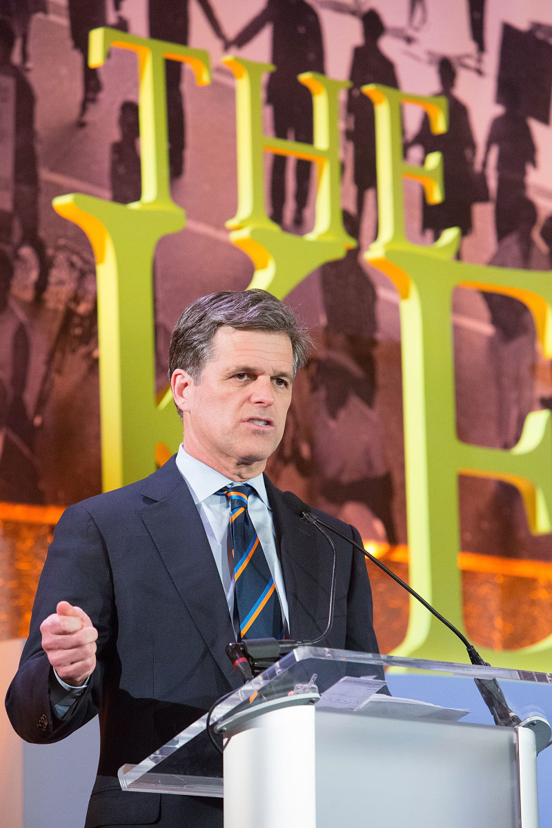 Tim Shriver, chair of Special Olympics International, was among the advocates speaking at The Kennedy Forum National Summit on Mental Health Equity and Justice in Chicago at the Chicago Hilton and Tower Hotel on January 16th, 2018.
