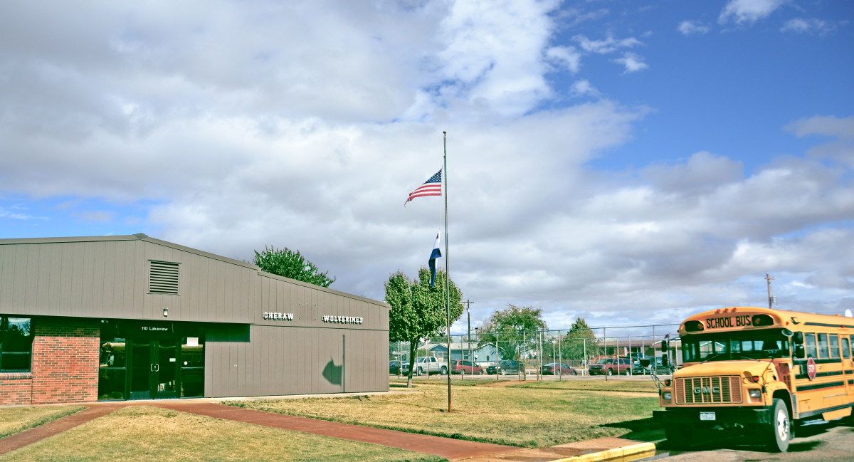The school district of Cheraw, Colorado, educates 225 students, roughly half of whom transfer in from other districts through the state's open-enrollment policy.