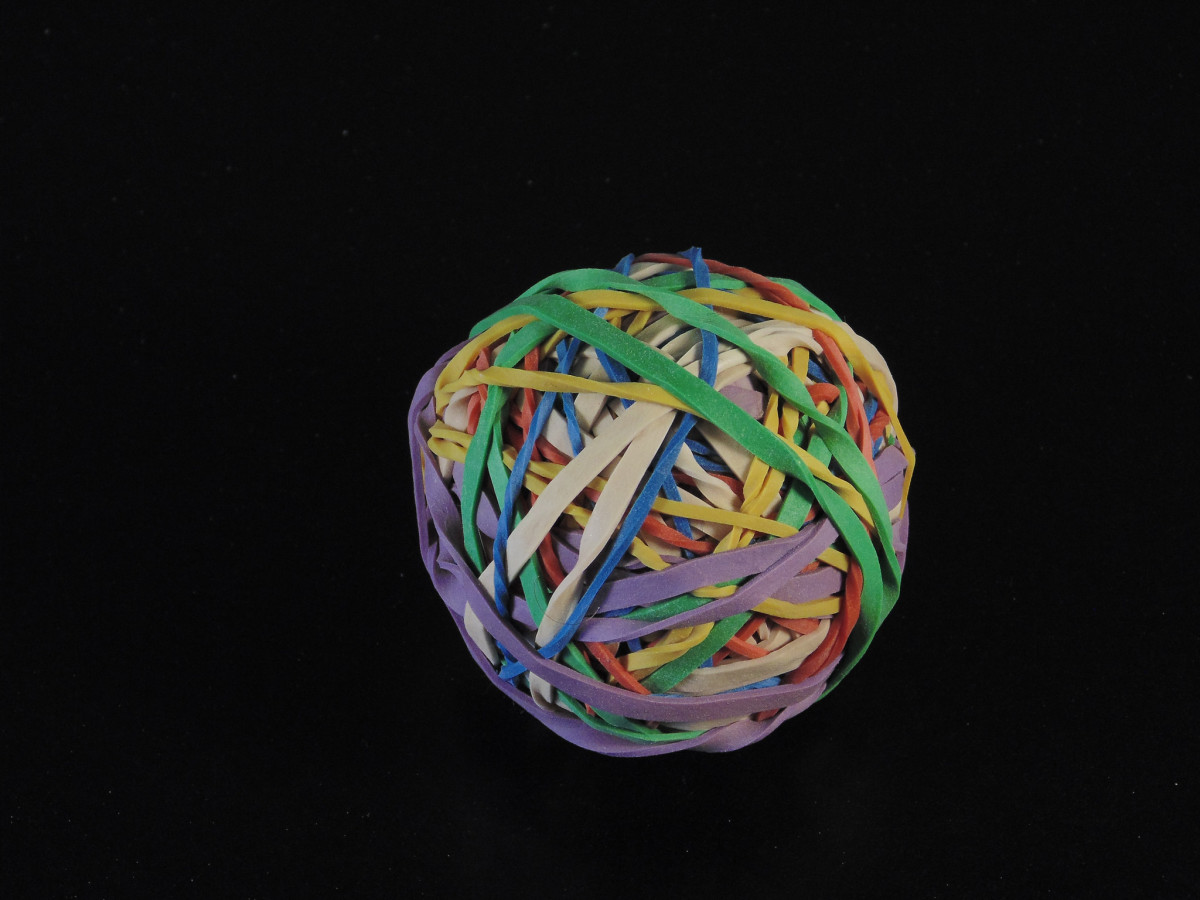 rubber band ball