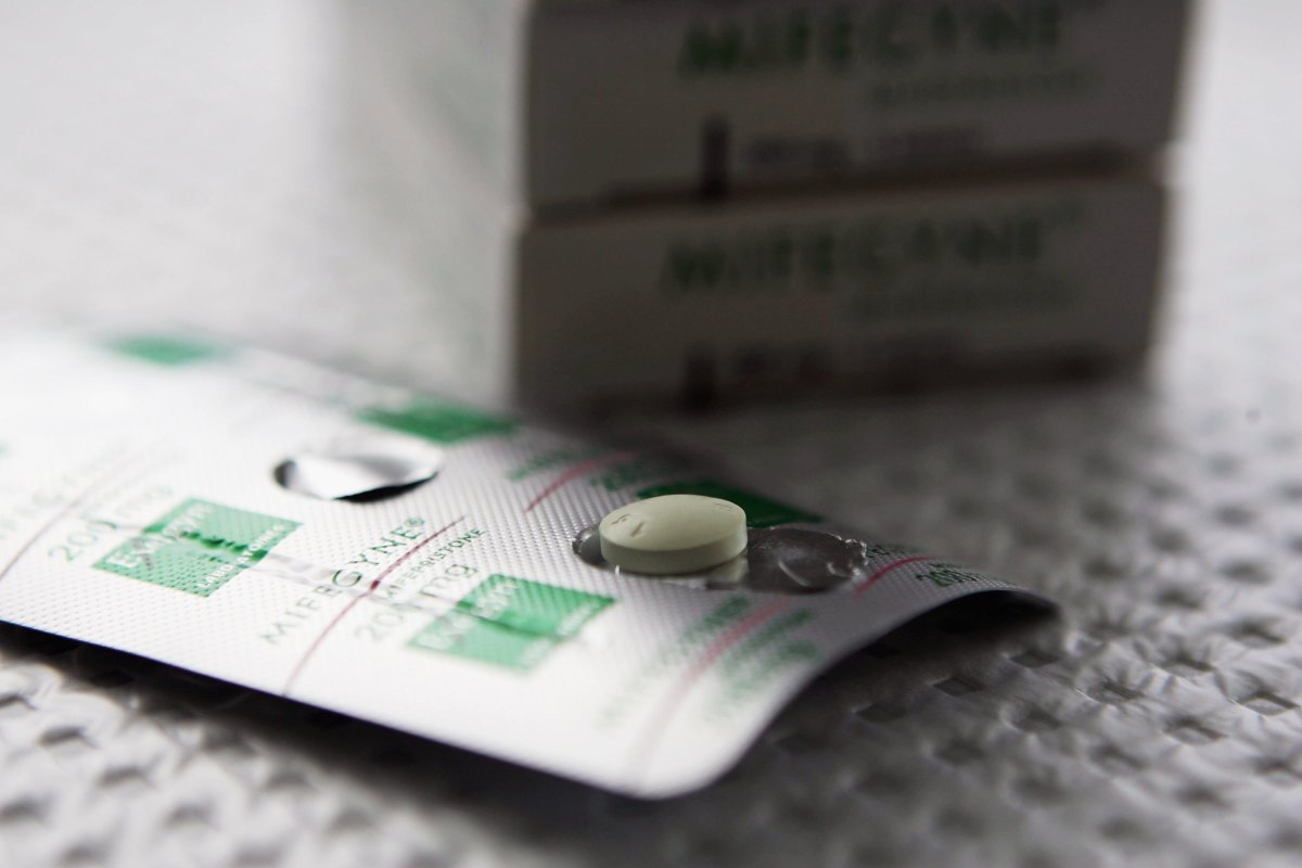 The abortion drug Mifepristone, also known as RU486.