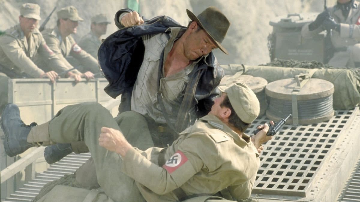 Indiana Jones Nazi punch
