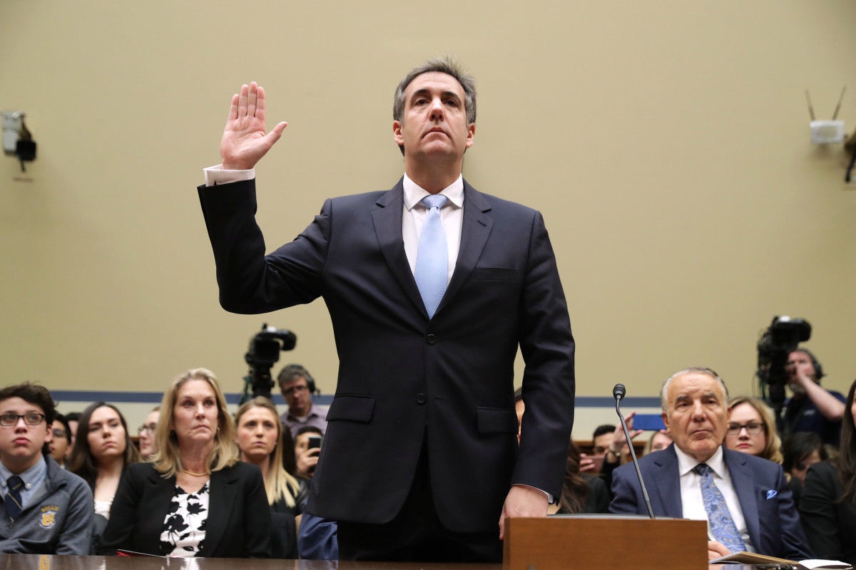 Michael Cohen, former attorney for President Donald Trump, testifies before the House Committee on Oversight and Reform on Capitol Hill on February 27th, 2019, in Washington, D.C.
