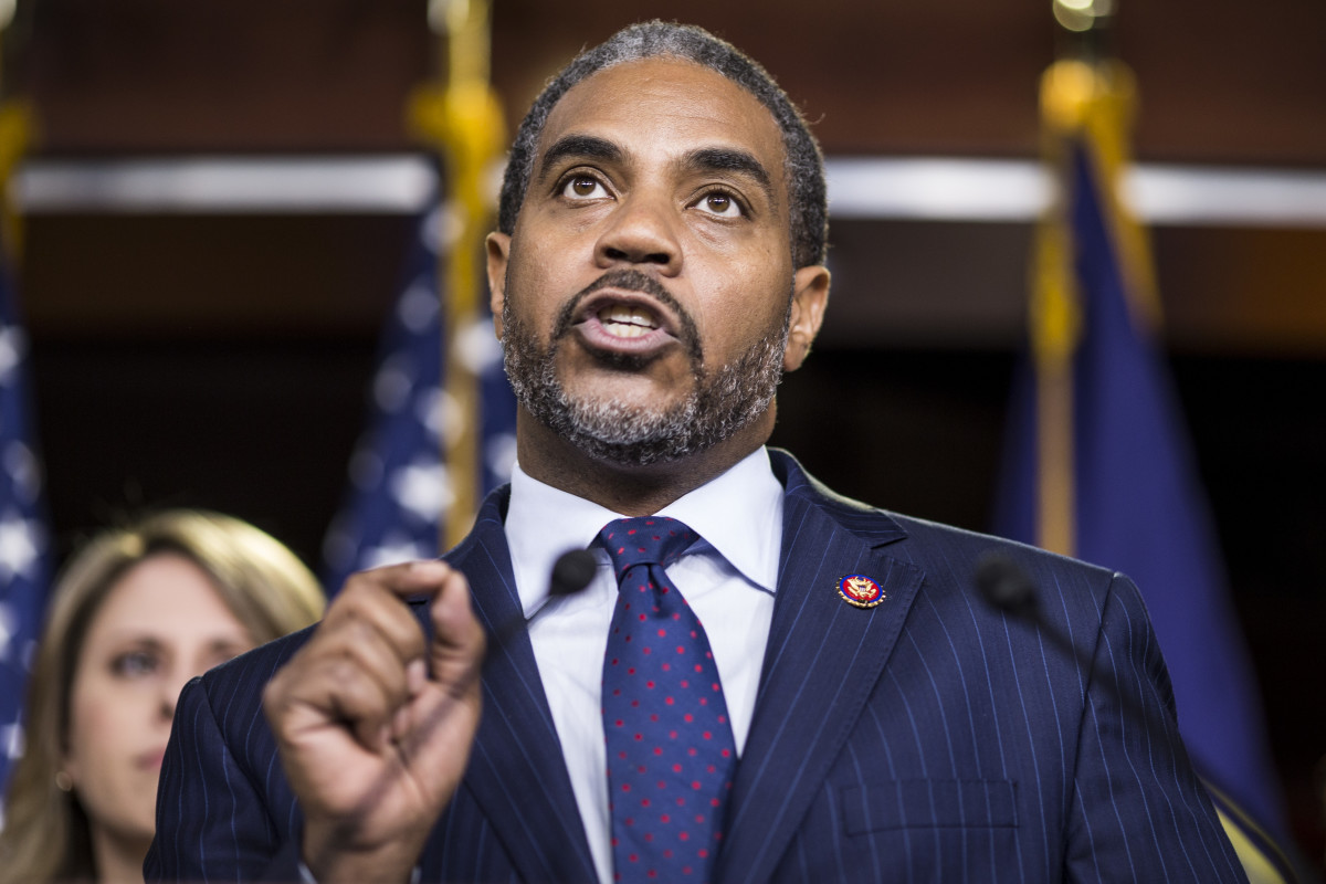 Representative Steven Horsford (D-Nevada) speaks during a news conference on April 9th, 2019, in Washington, D.C. House Democrats unveiled new letters to the attorney general, the secretary of the Department of Health and Human Services, and the White House demanding documents related to the Texas v. United States lawsuit, which challenges the constitutionality of the Affordable Care Act.