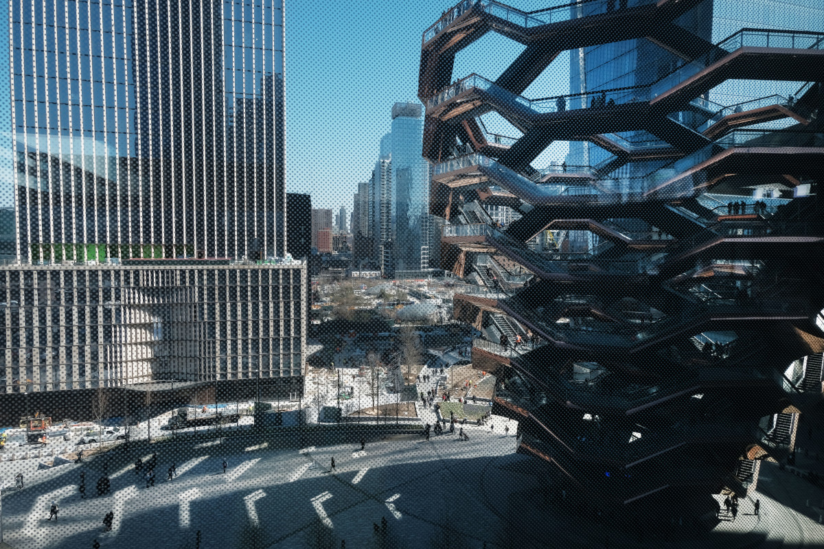 The Shed cultural space at Hudson Yards in New York.