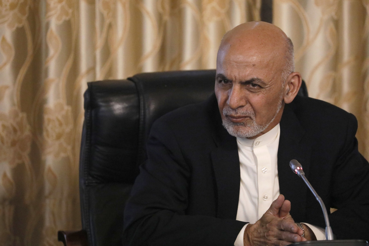 Afghan President Ashraf Ghani.