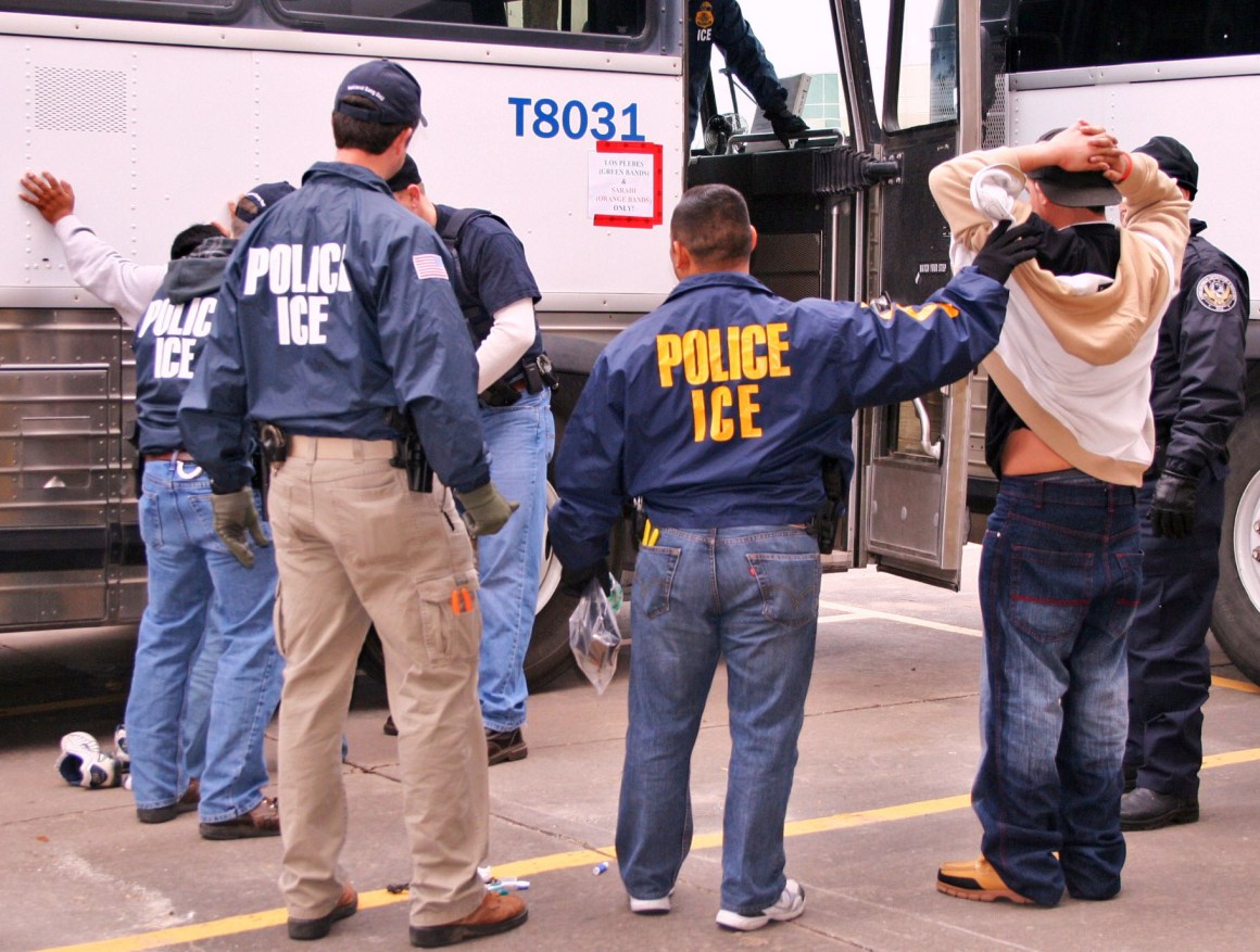 ICE agents.