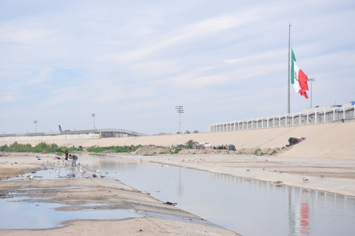 Tijuana River bed