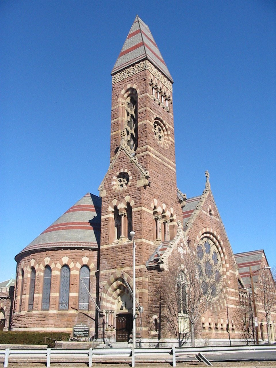 The South Congregational Church in Springfield, Massachusetts.