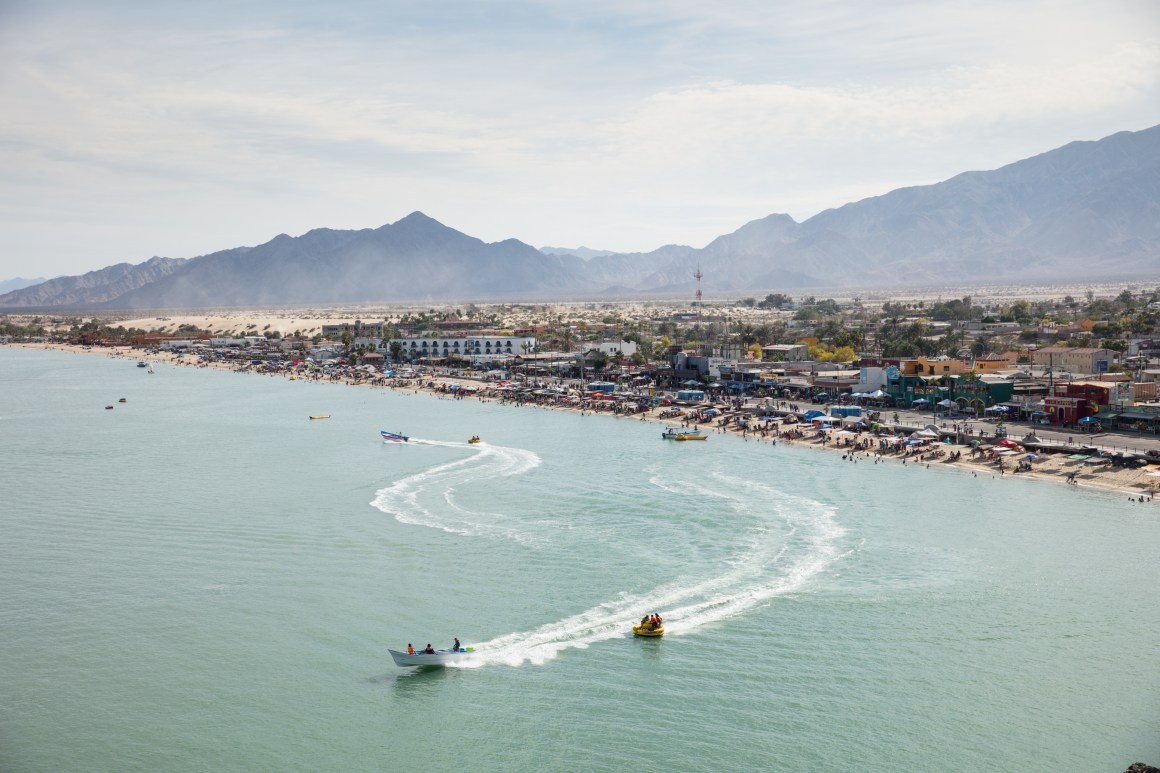 San Felipe is a popular local tourist town located in the Gulf of California in the Mexican state of Baja.