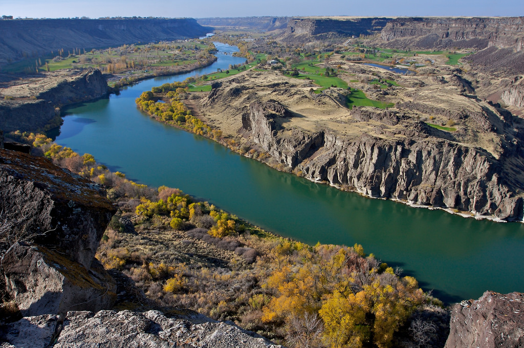 Snake River Canyon in Twin Falls, Idaho.