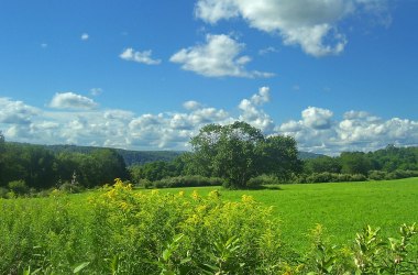 A view of the Harlem Valley from the Appalachian Trail in Pawling, New York.