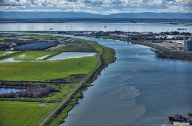 A view of the Sacramento–San Joaquin Delta from Sacramento.