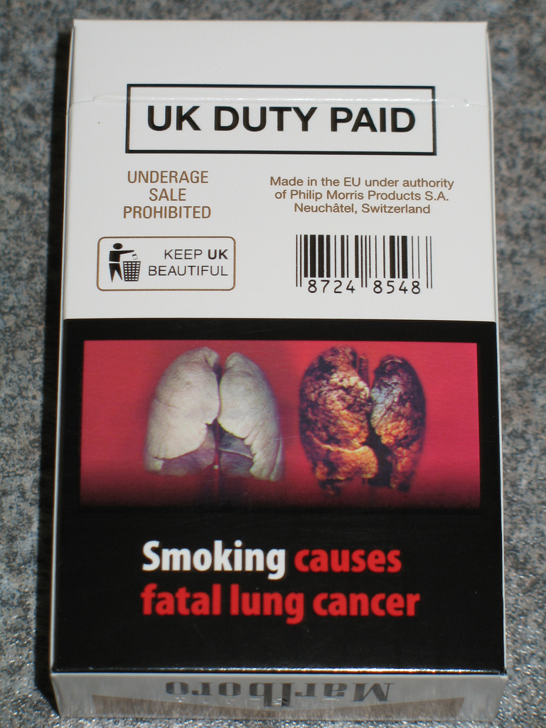 cigarette packet pictures Those Gruesome Photos on Cigarette Packs Probably Work