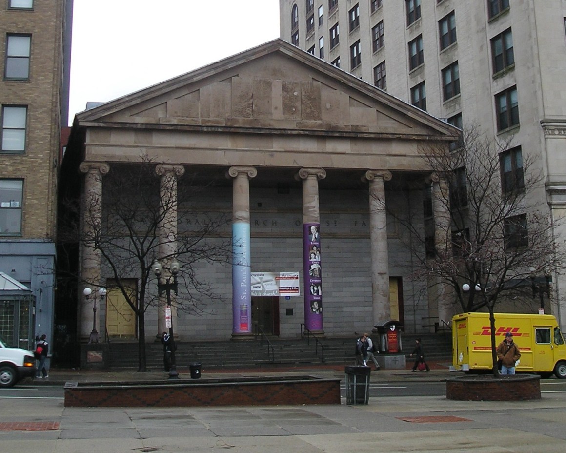 The Cathedral Church of St. Paul in Boston, home to The Pilgrim.