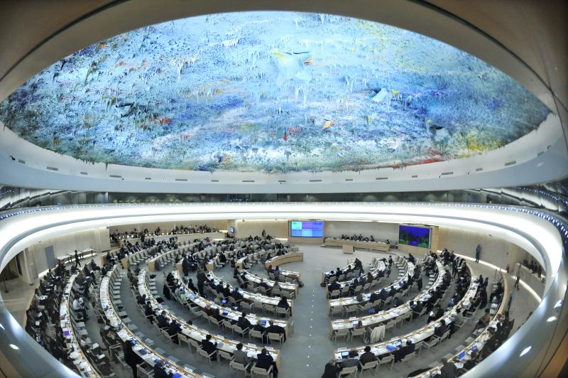 A general view of participants at the 16th Session ot he Human Rights Council