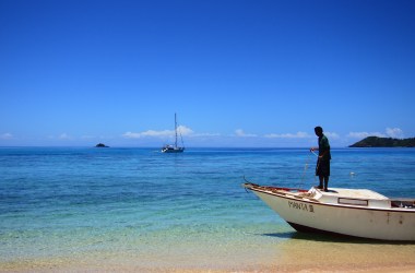 Fiji boat