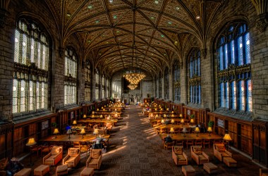 Harper Library at the University of Chicago.