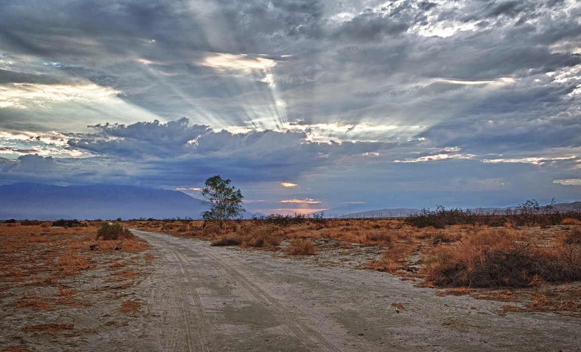 The Coachella Valley in California.