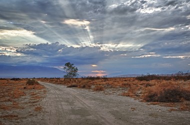 The Coachella Valley in California.